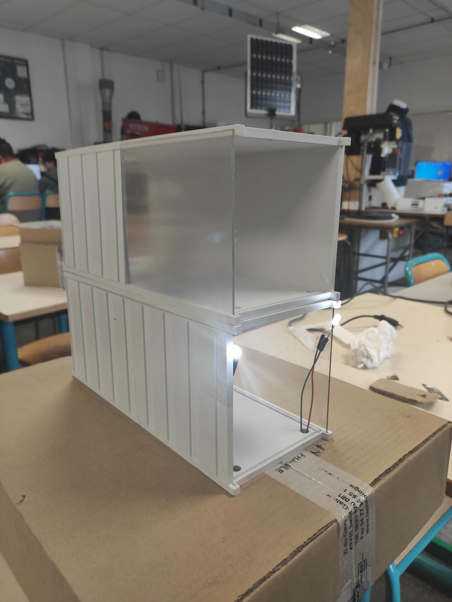 Assemblage de la maquette