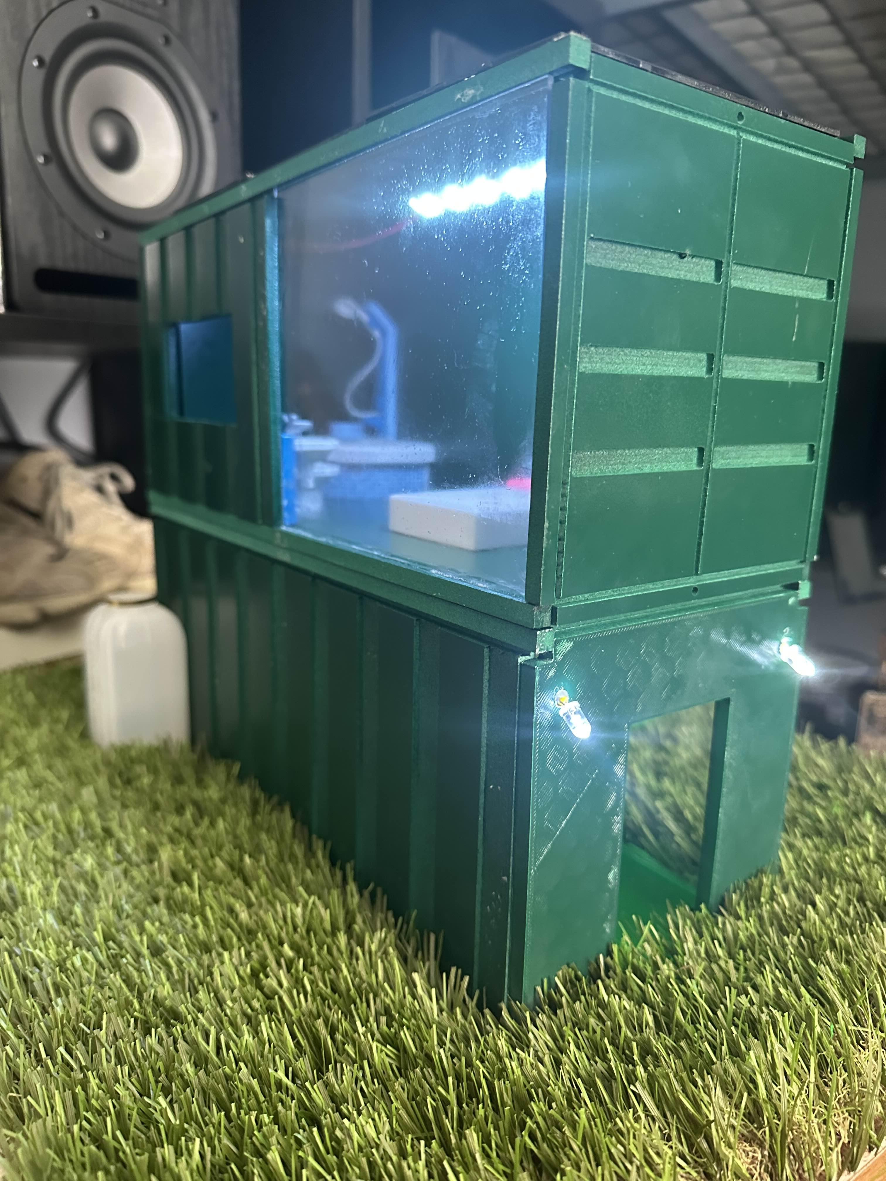 Vue extérieure de la maquette AutonHOME